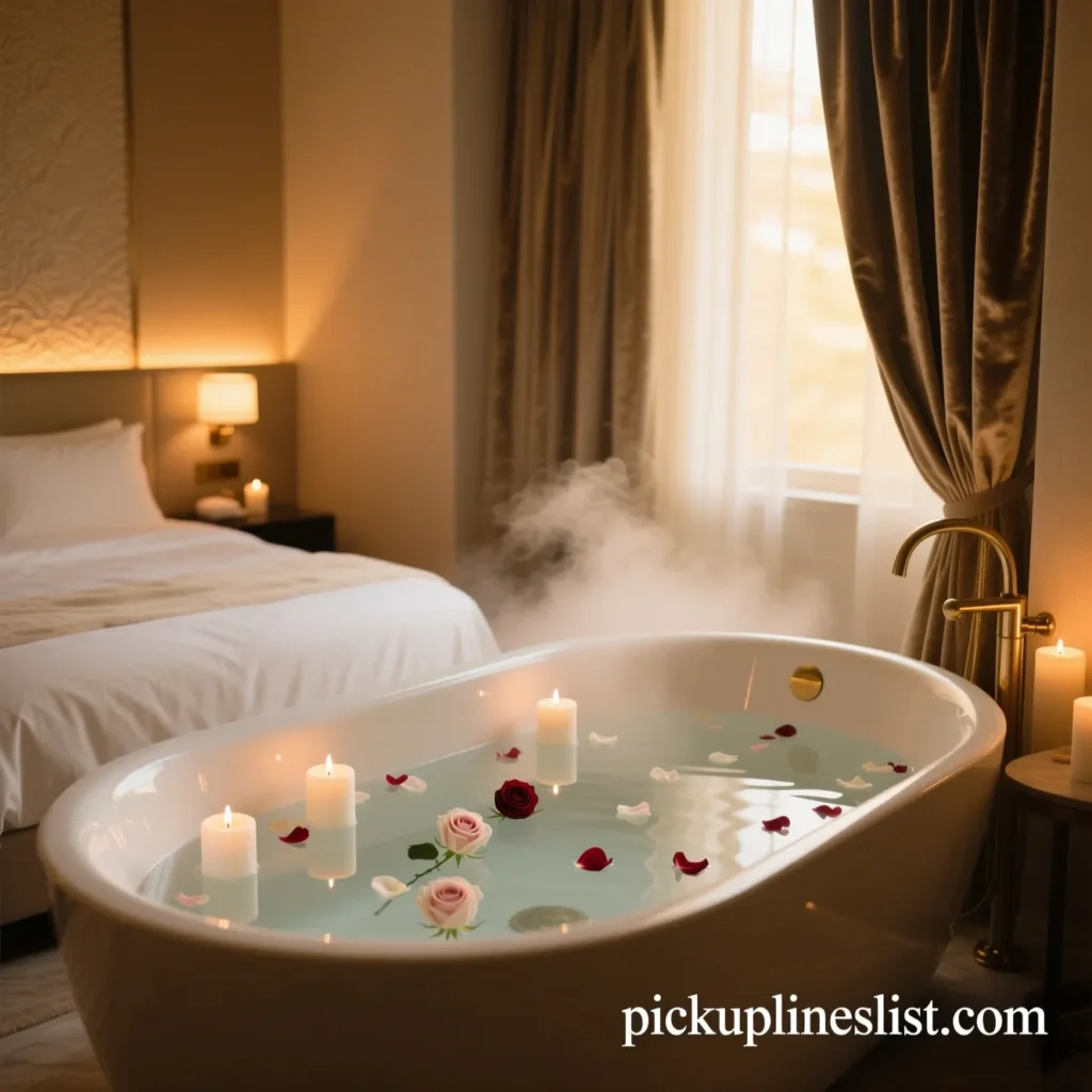 Bath Dirty Pick Up Lines for Her