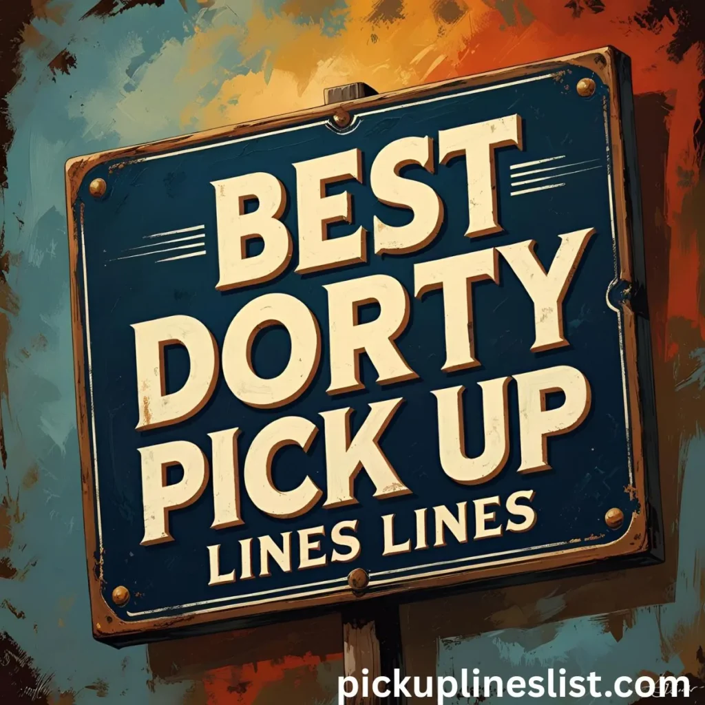 Best Dorty Pick Up Lines