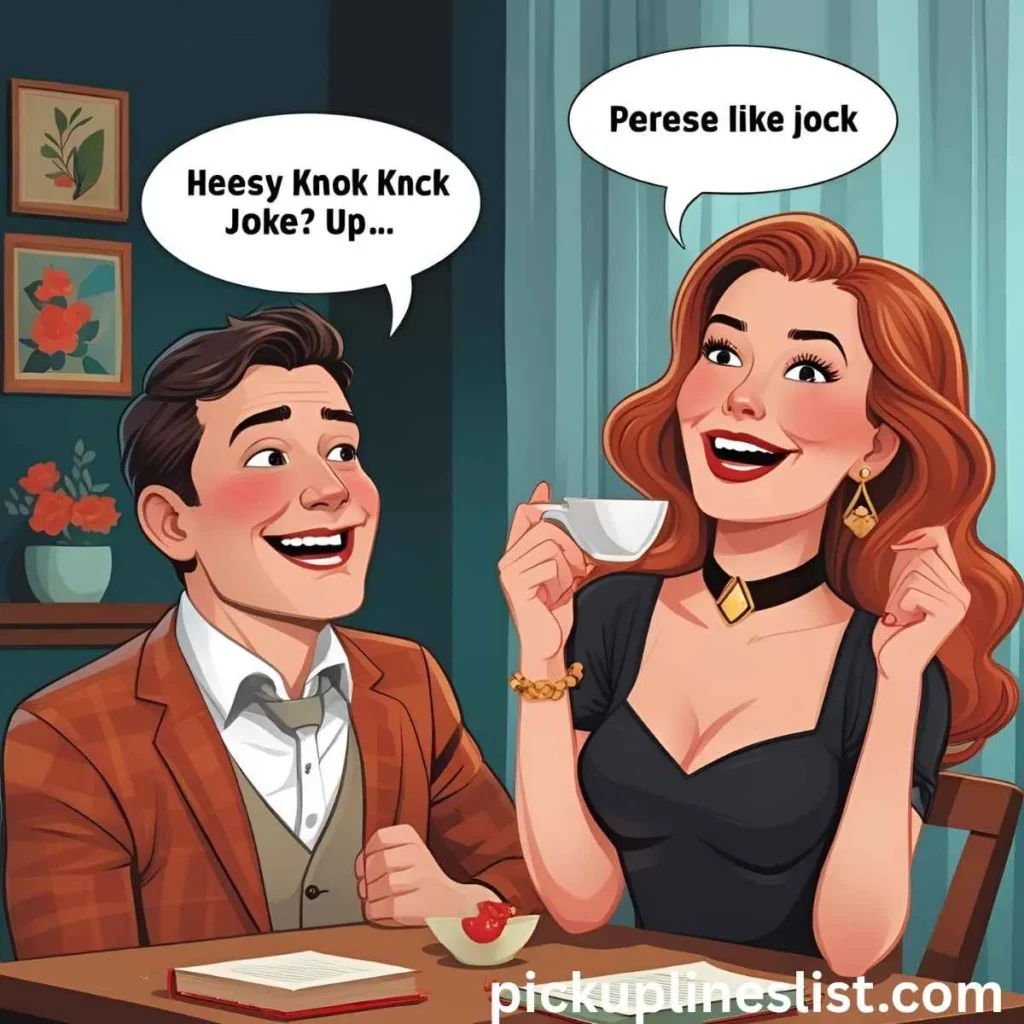 Cheesy Knock Knock Joke Pick Up Lines