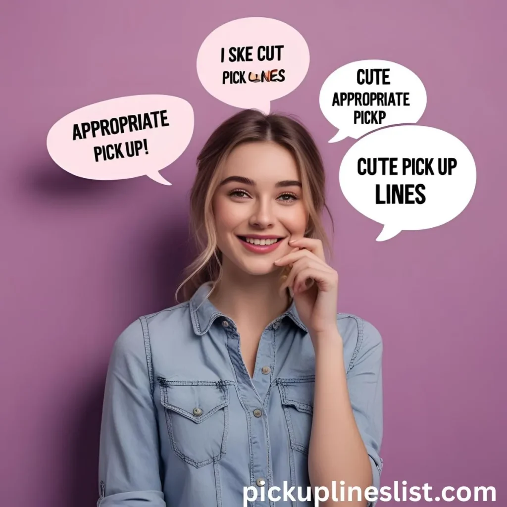 Cute Appropriate Pick Up Lines
