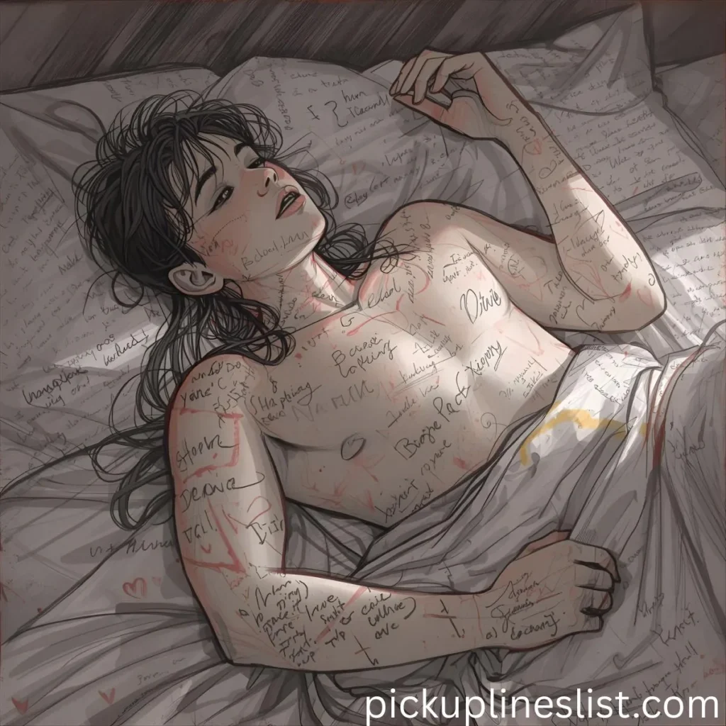 Dirty rizz lines for him