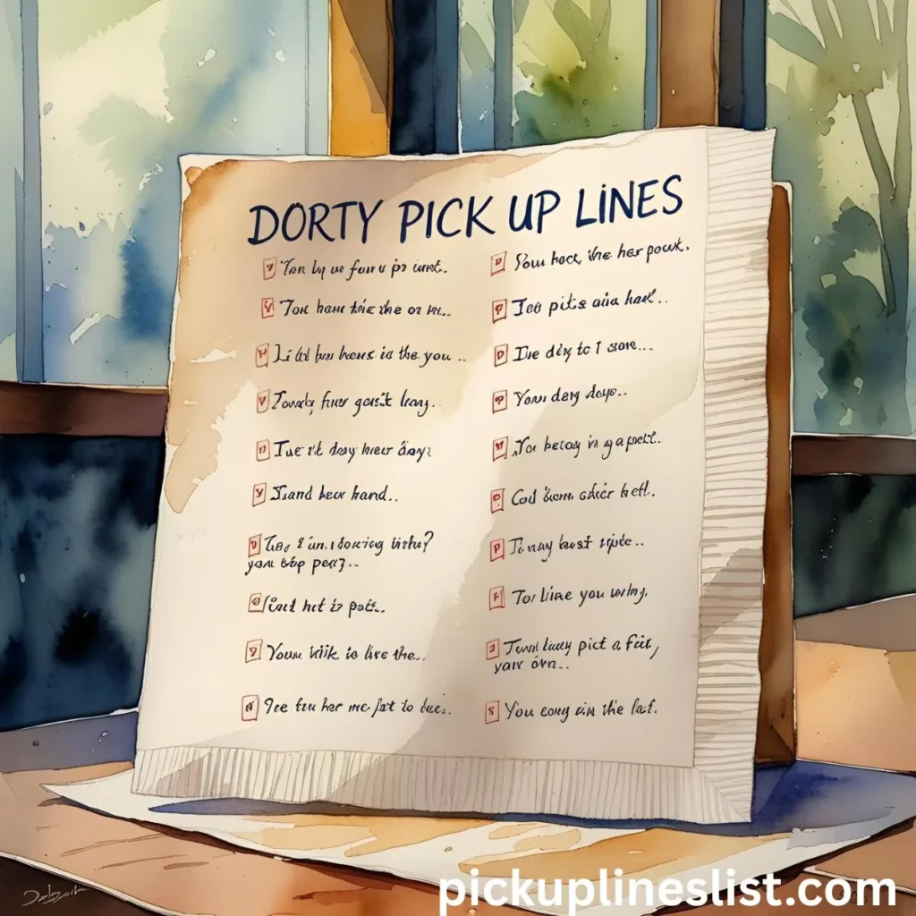 Dorty Pick Up Lines