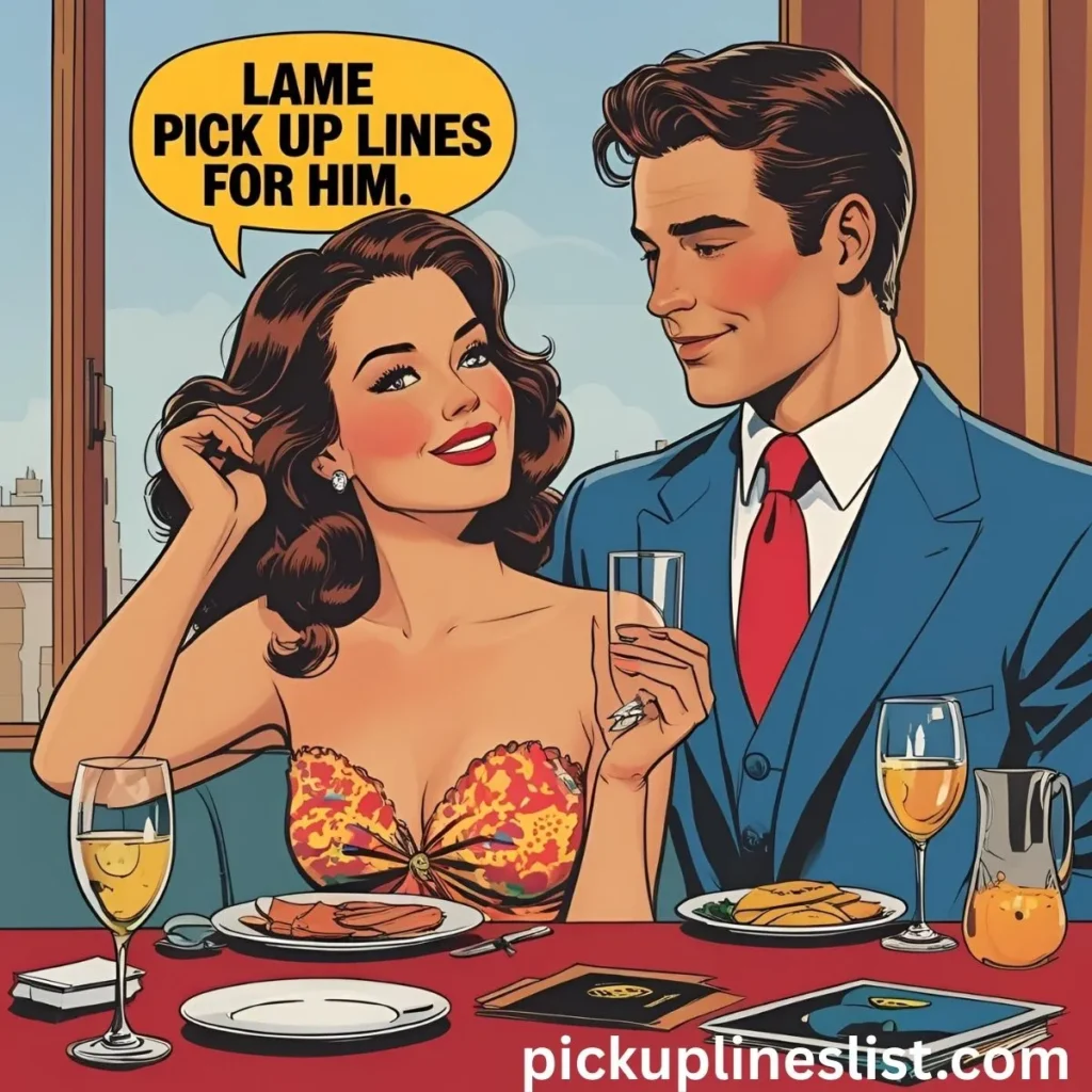 Lame Pick Up Lines for Him