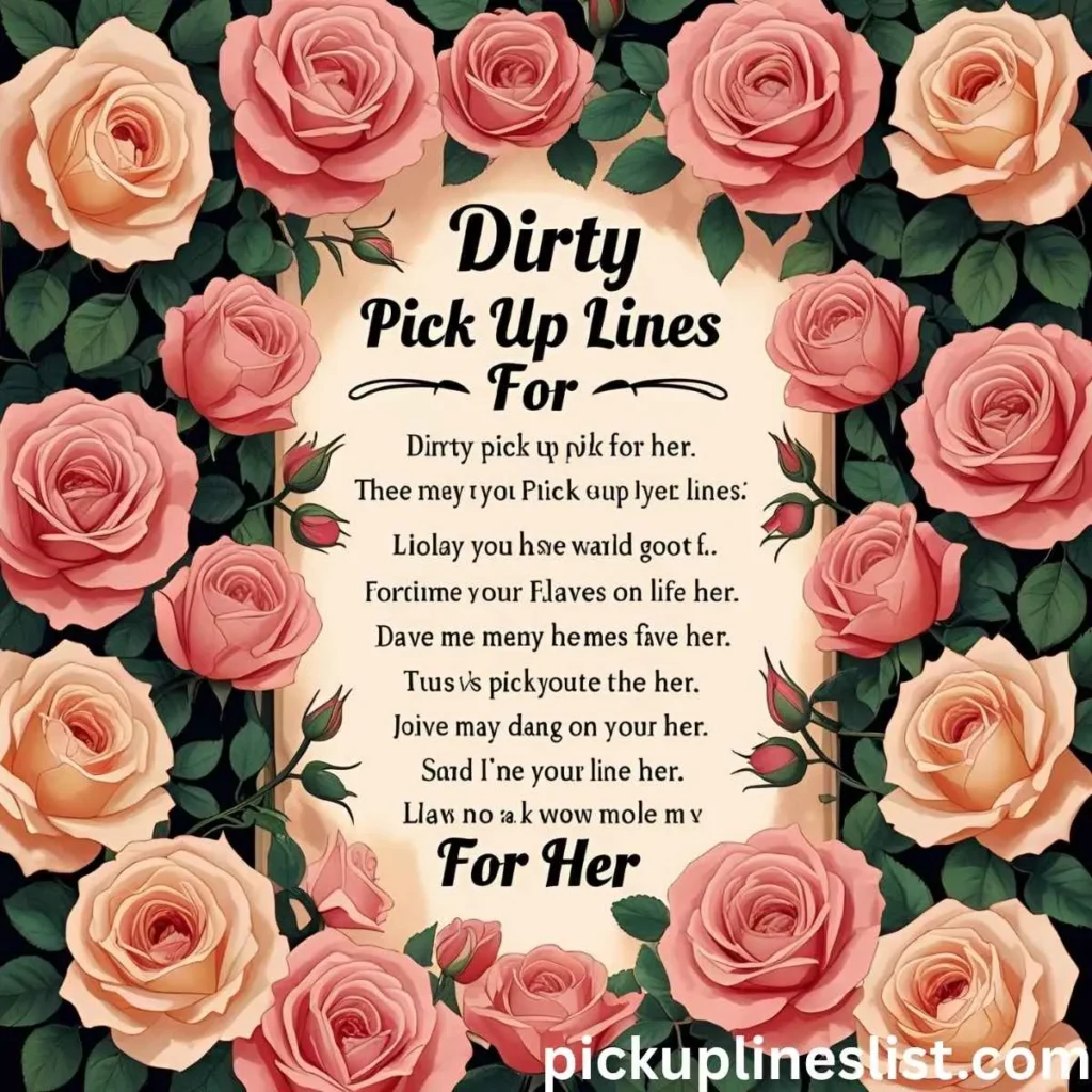 Roses Are Red Dirty Pick Up Lines For Her