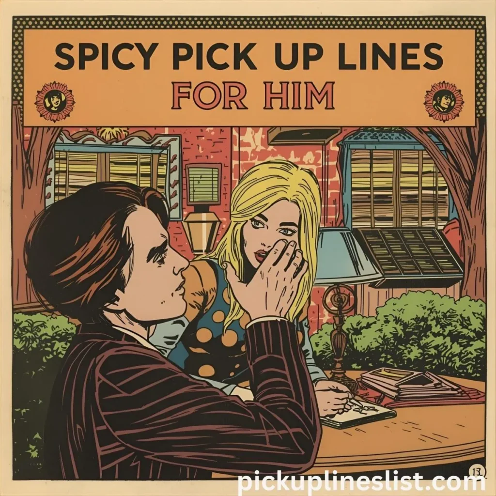 Spicy Pick Up Lines for Him