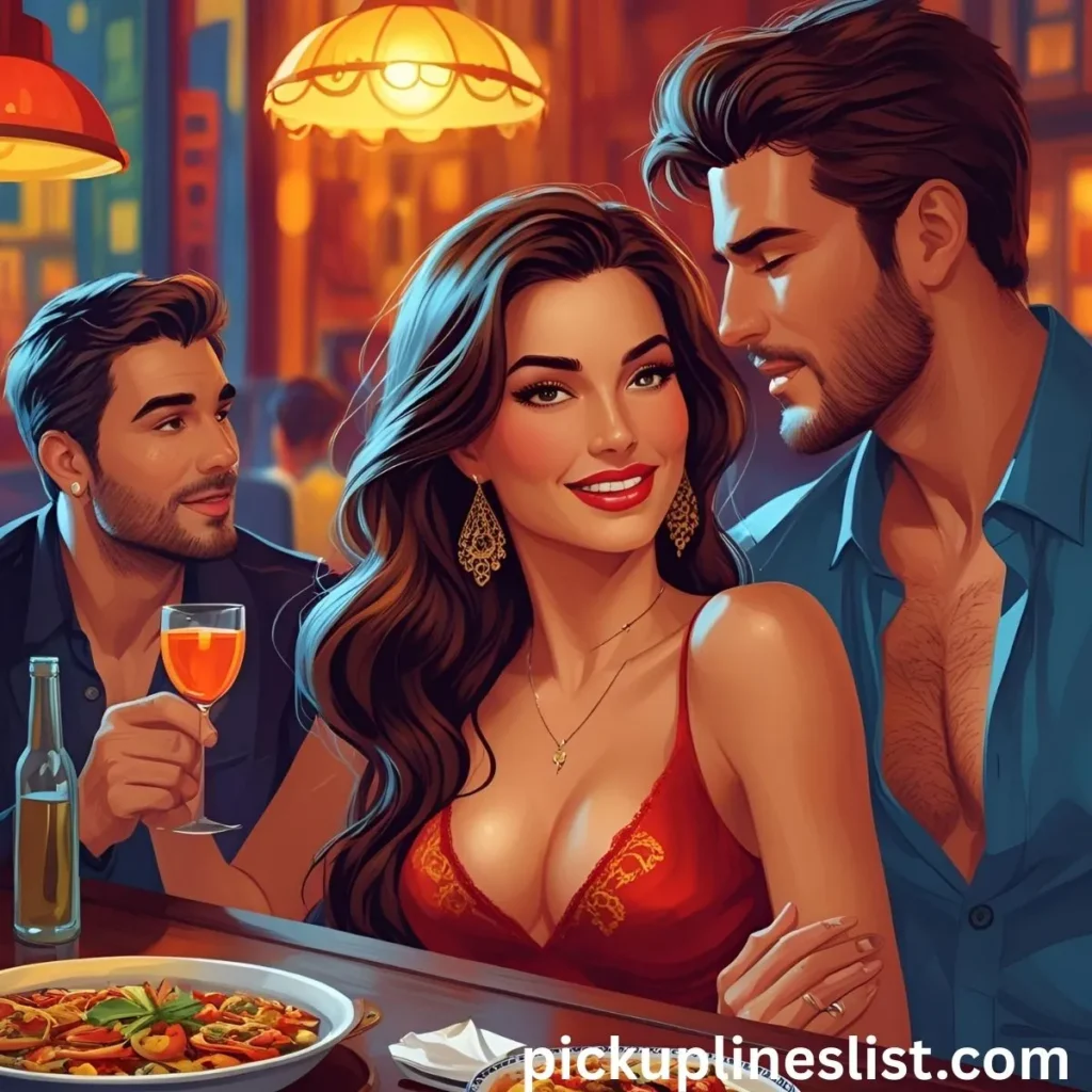 Spicy pick up lines to say to guys