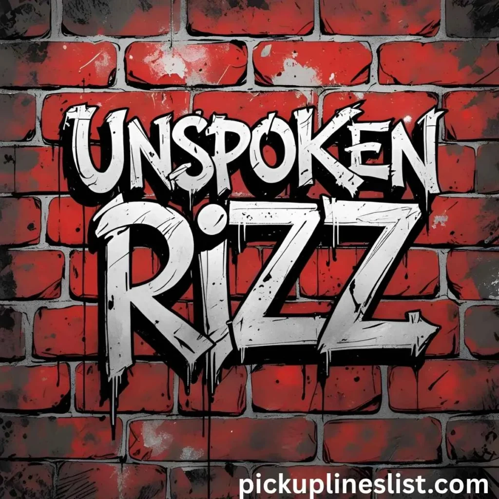 Unspoken Rizz Pick Up Lines Dirty to Use