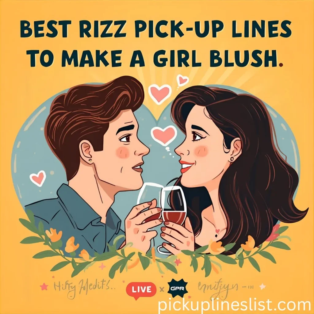 Best Rizz Pick Up Lines To Make A Girl Blush