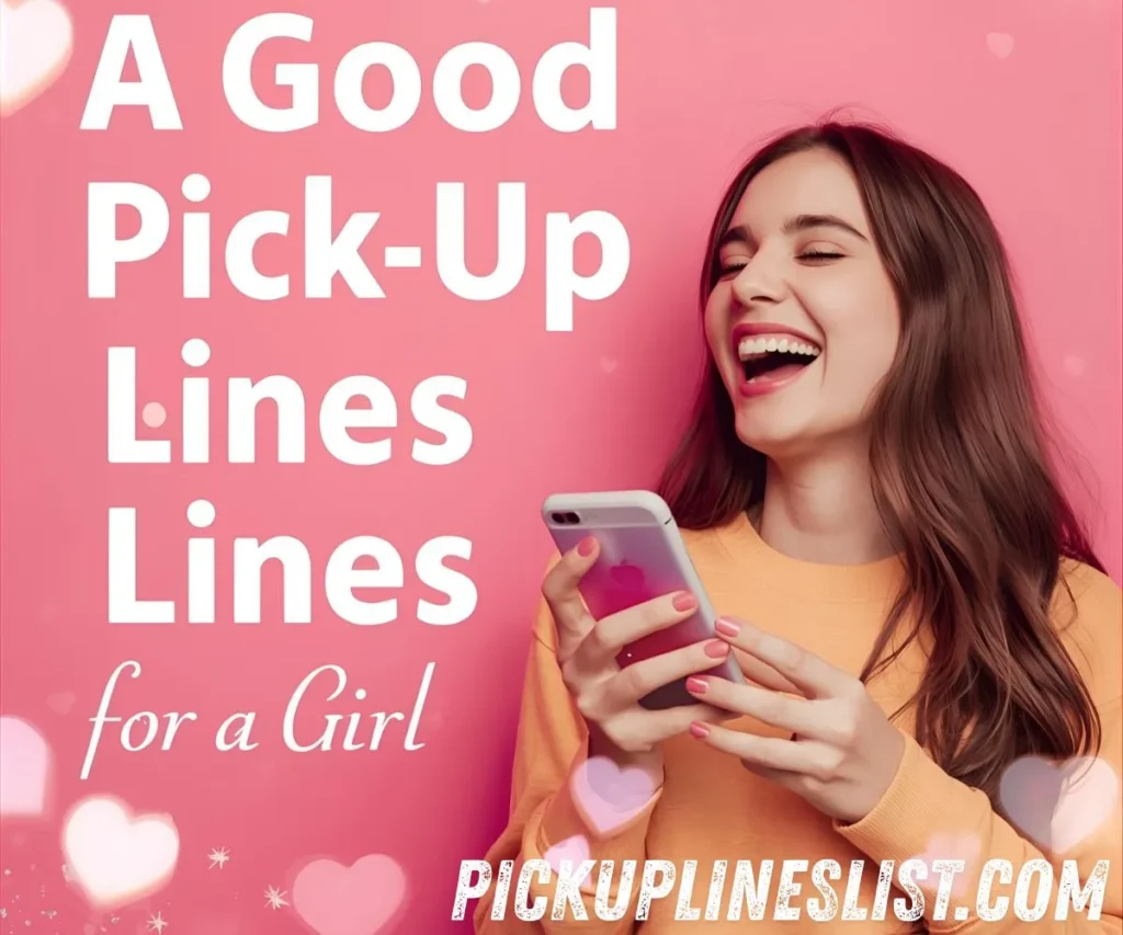 A Good Pick Up Lines for a Girl
