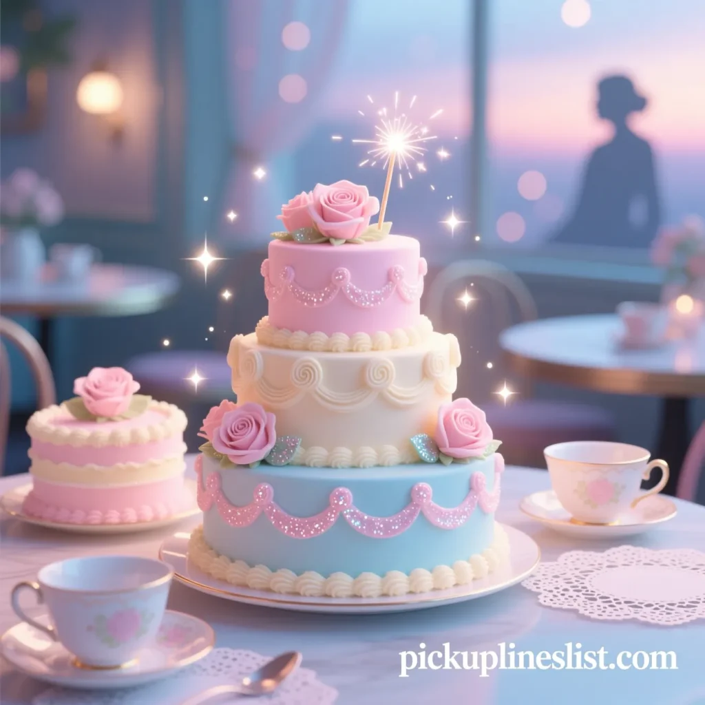 Aesthetic Cake Pick Up Lines