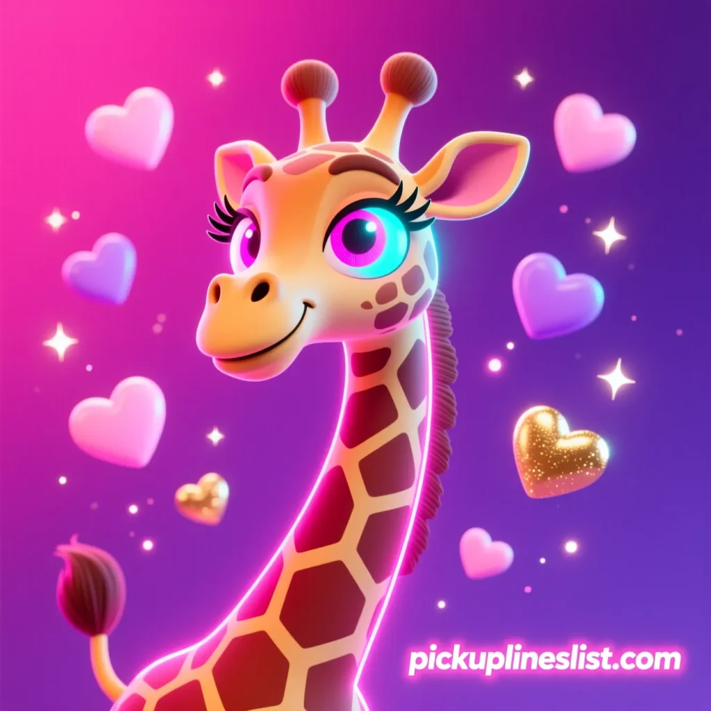 Cheeky and Flirty Dirty Giraffe Pick up Lines