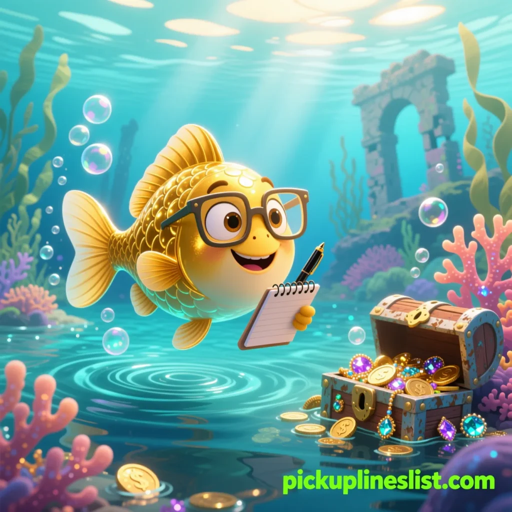 Clever Goldfish Pickup Lines