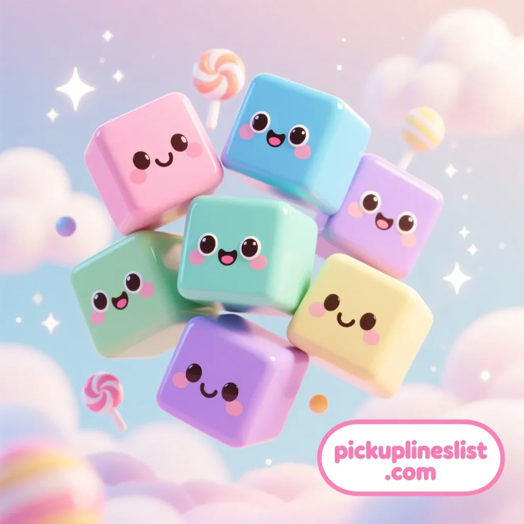 Cute Cube Pick Up Lines