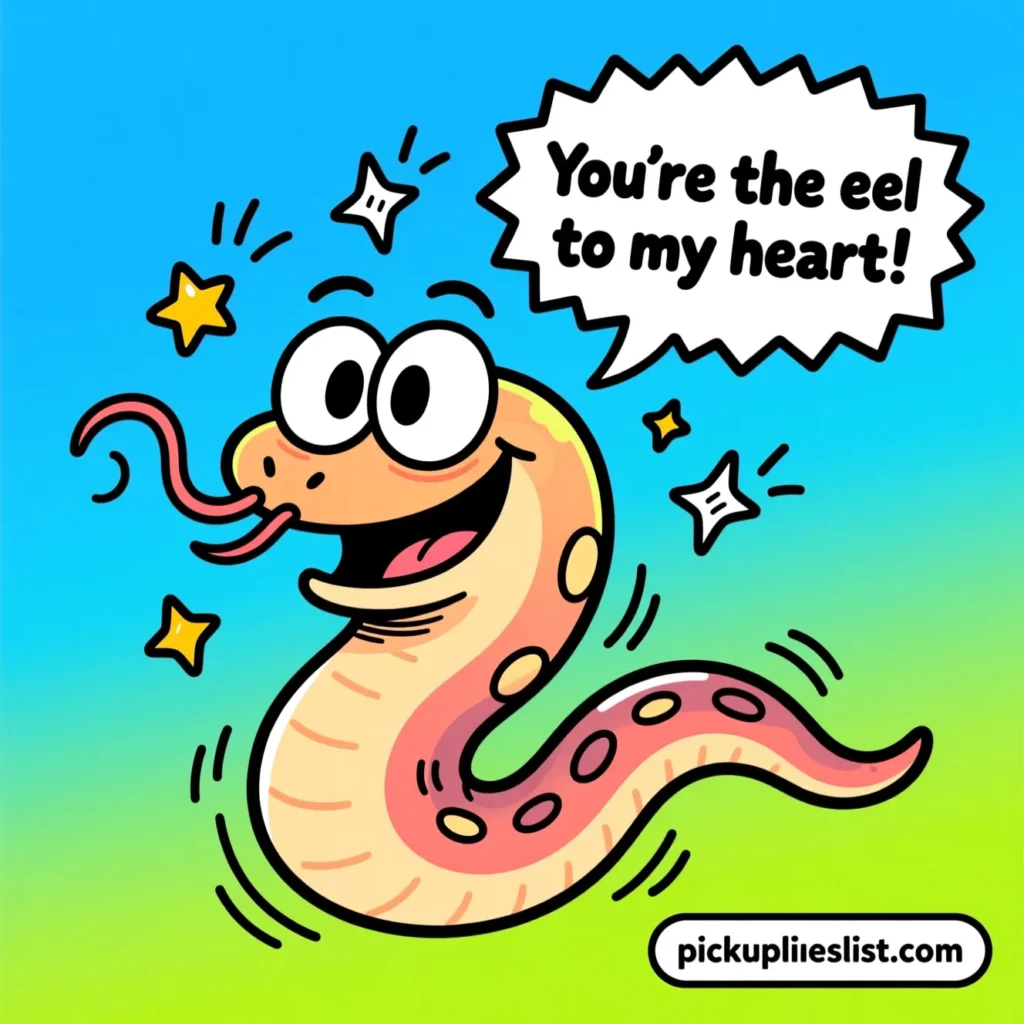 Fierce Eel Pick Up Lines