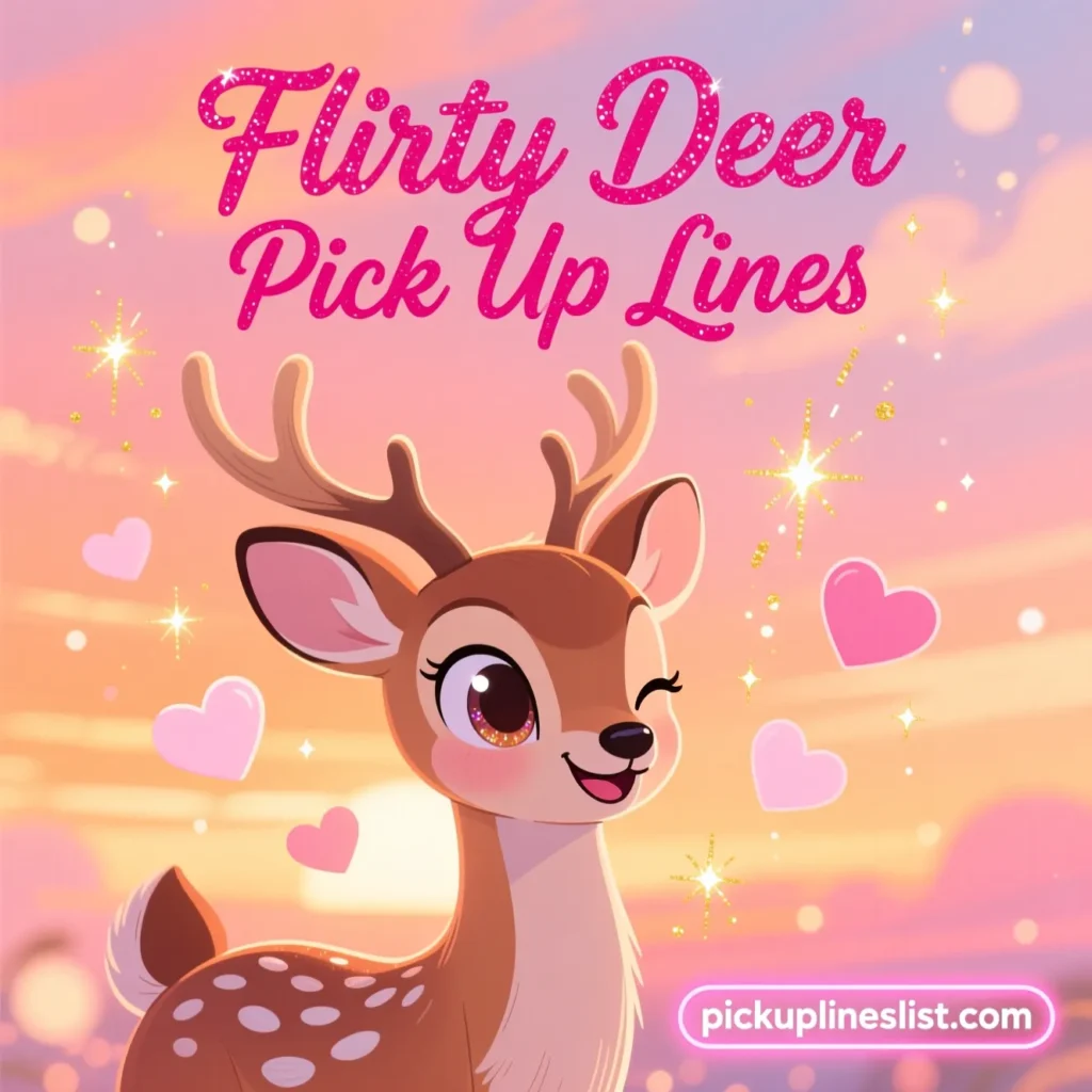 Flirty Deer Pick Up Lines