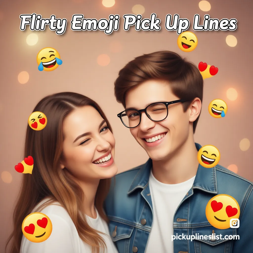 Flirty Emoji Pick Up Lines