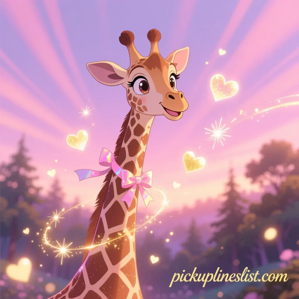 Flirty Giraffe Pick up Lines