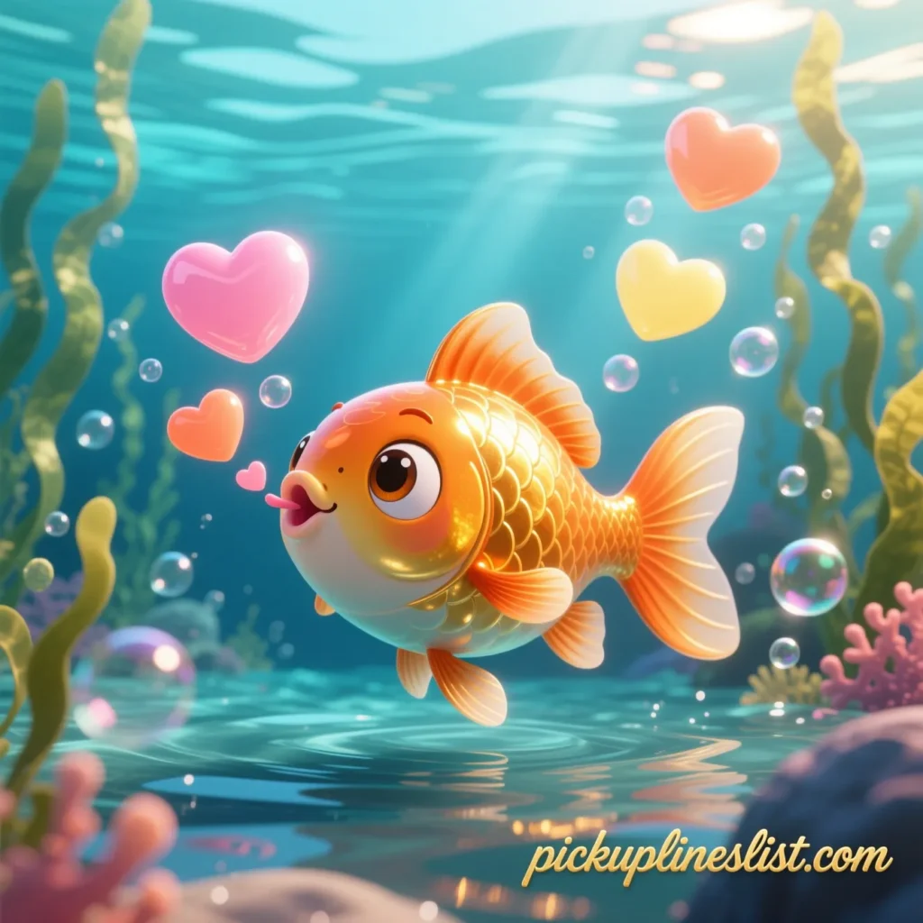Flirty Goldfish Pickup Lines