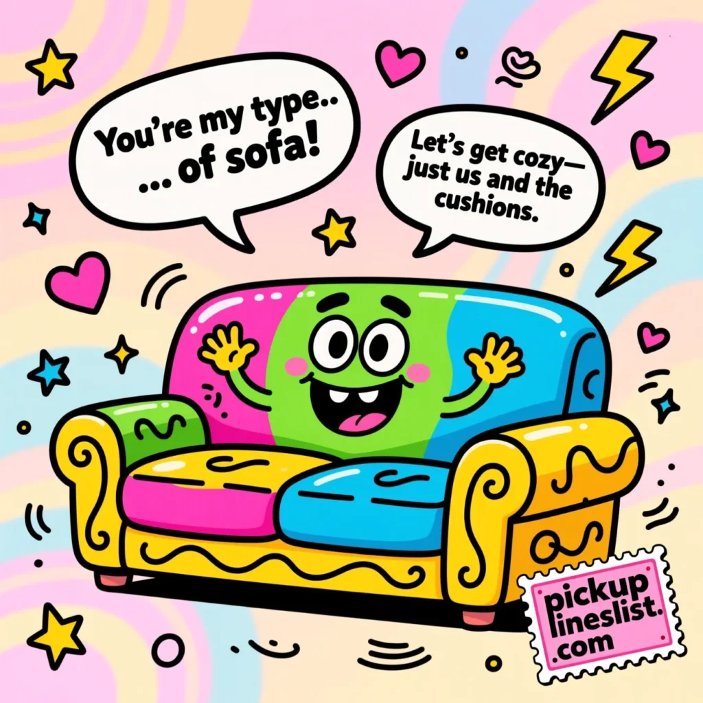Funny Couch Pick Up Lines
