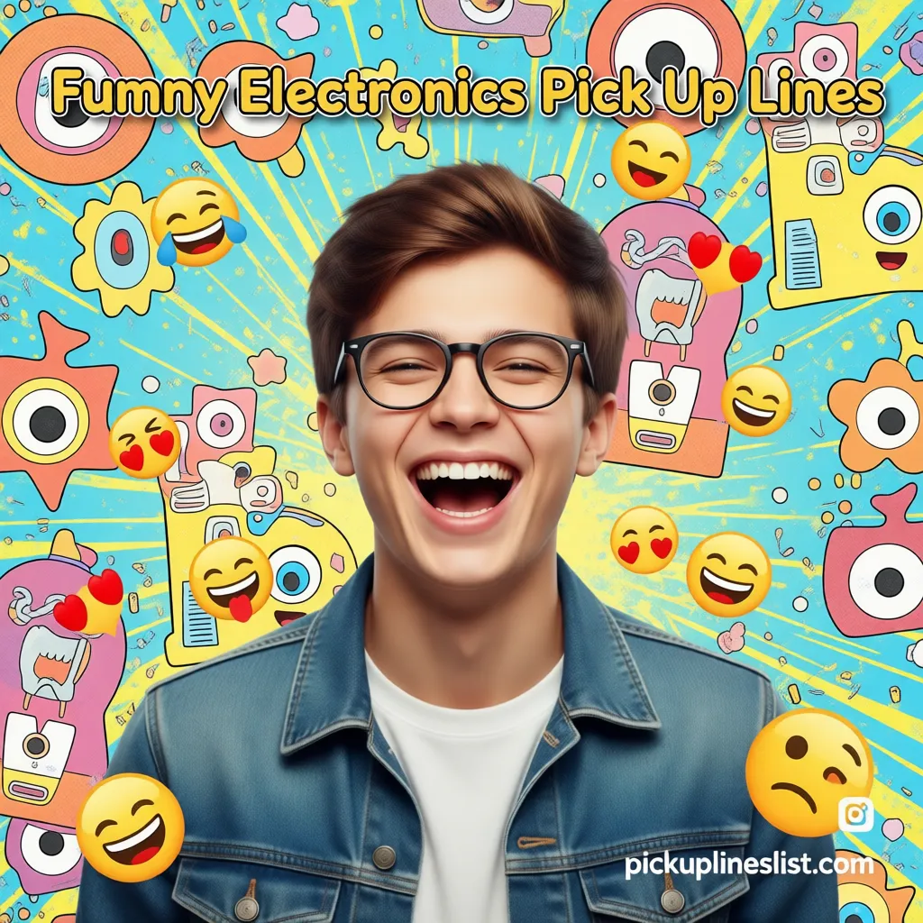 Funny Electronics Pick Up Lines