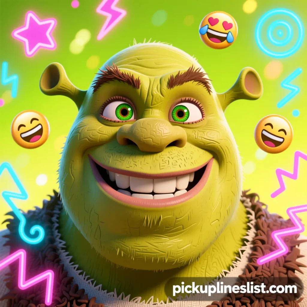 Funny Face Shrek Rizz