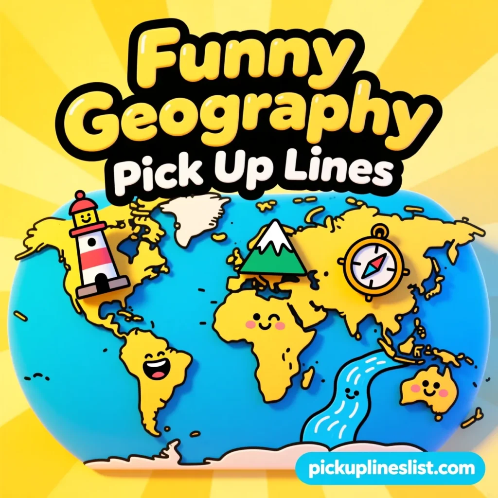Funny Geography Pick Up Lines