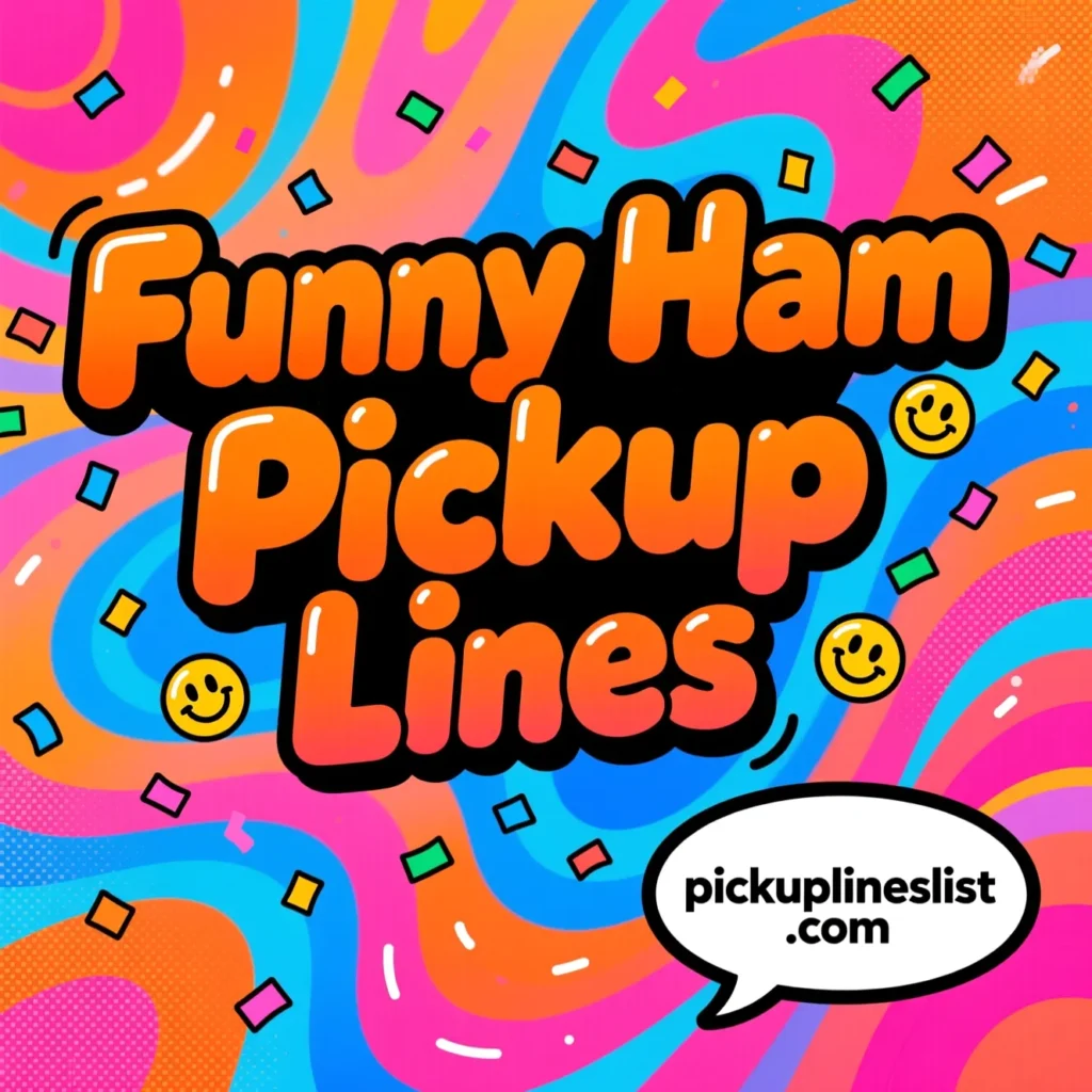 Funny Ham Pickup Lines