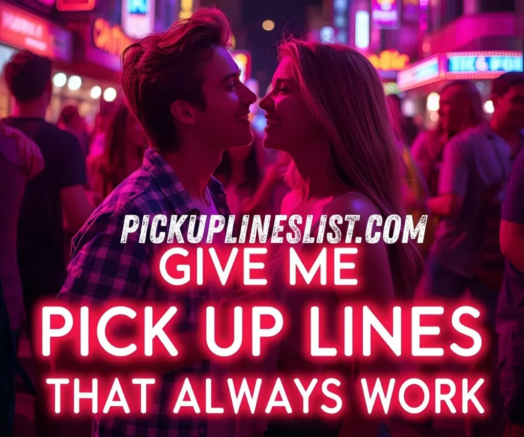  Give Me Pick Up Lines That Always Work