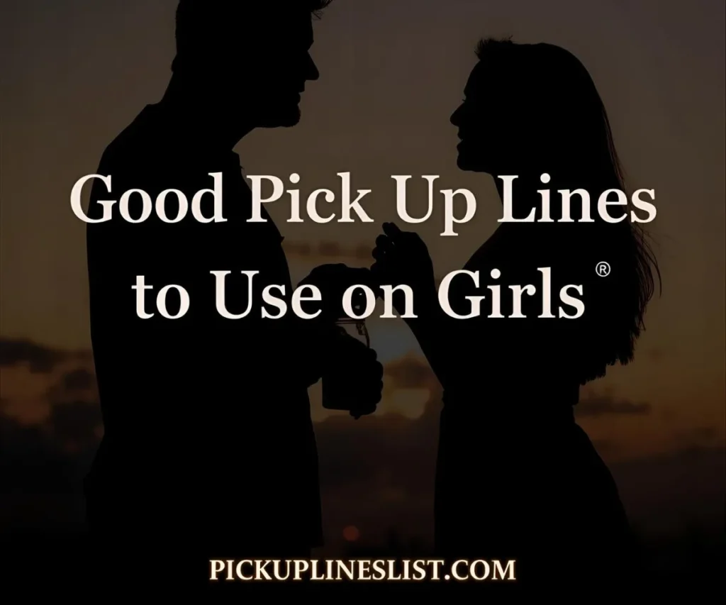 Good Pick Up Lines for Guys to Use on Girls
