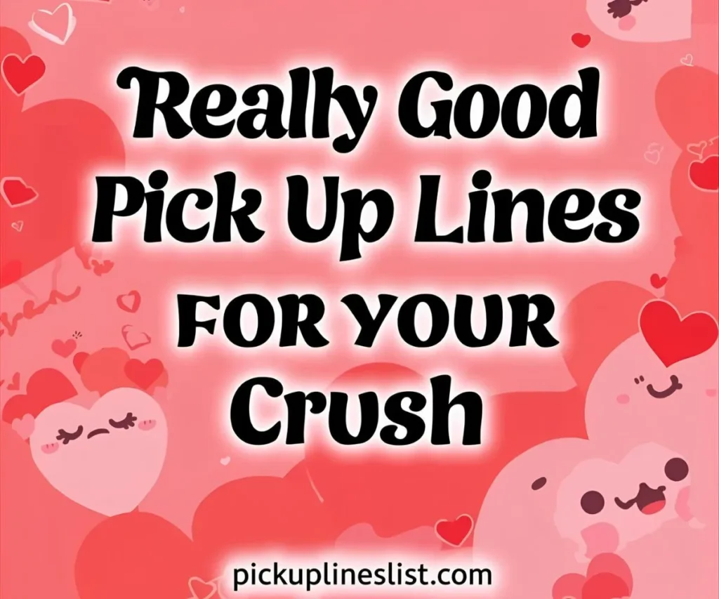 Really Good Pick Up Lines For Your Crush