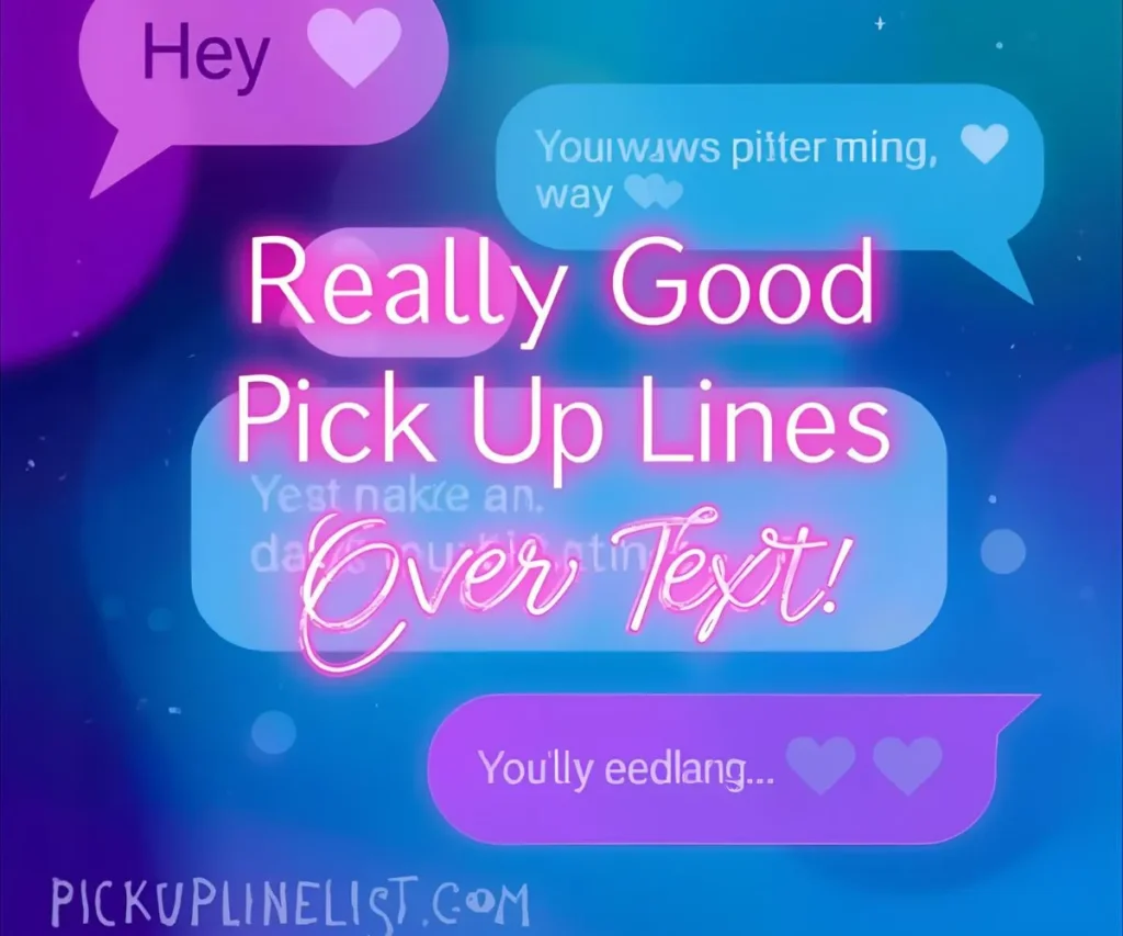 Really Good Pick Up Lines Over Text