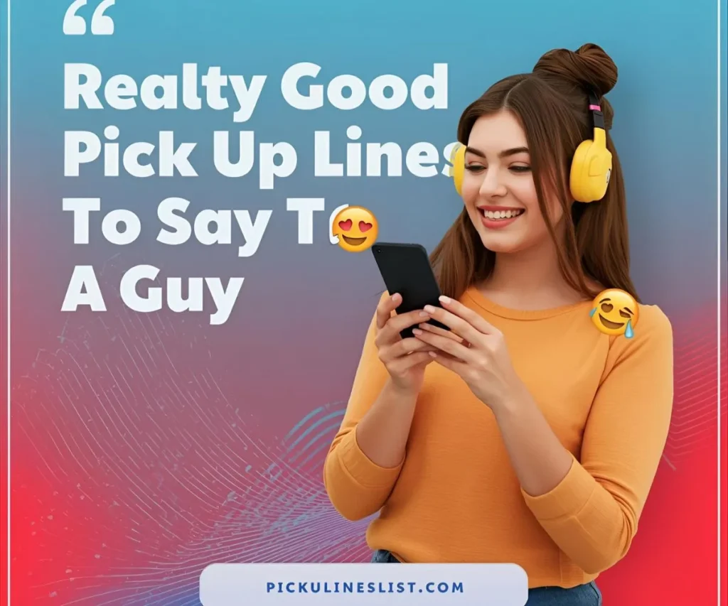 Really Good Pick Up Lines To Say To A Guy