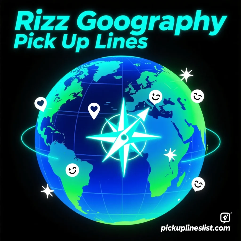 Rizz Geography Pick Up Lines