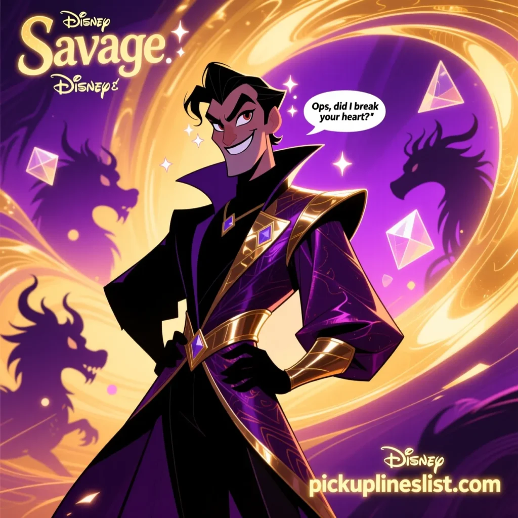 Savage Disney Pick Up Lines