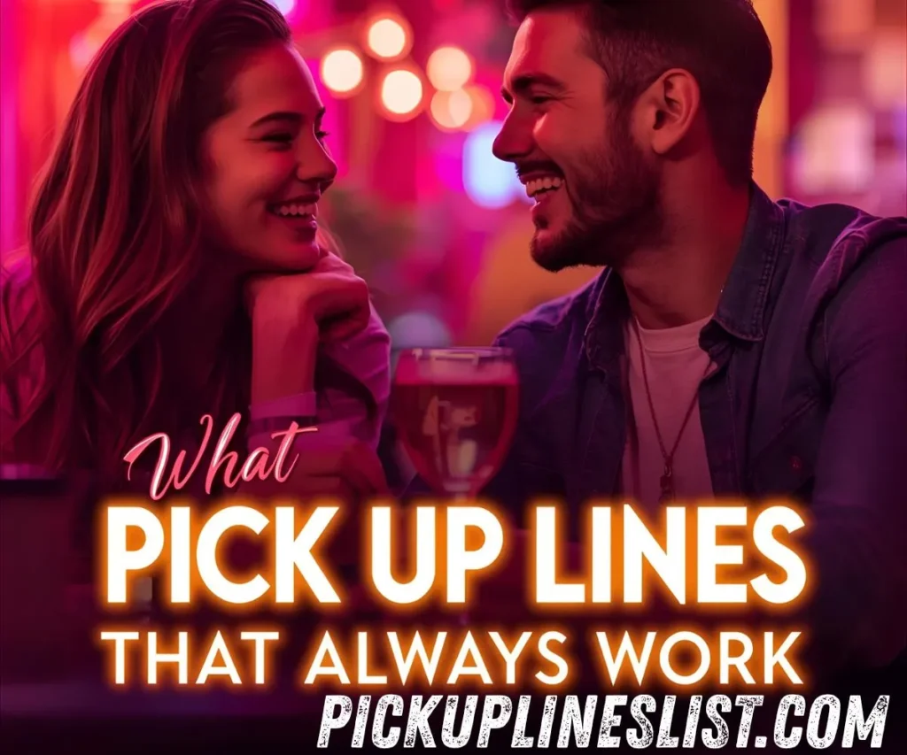 What Pick Up Lines That Always Work