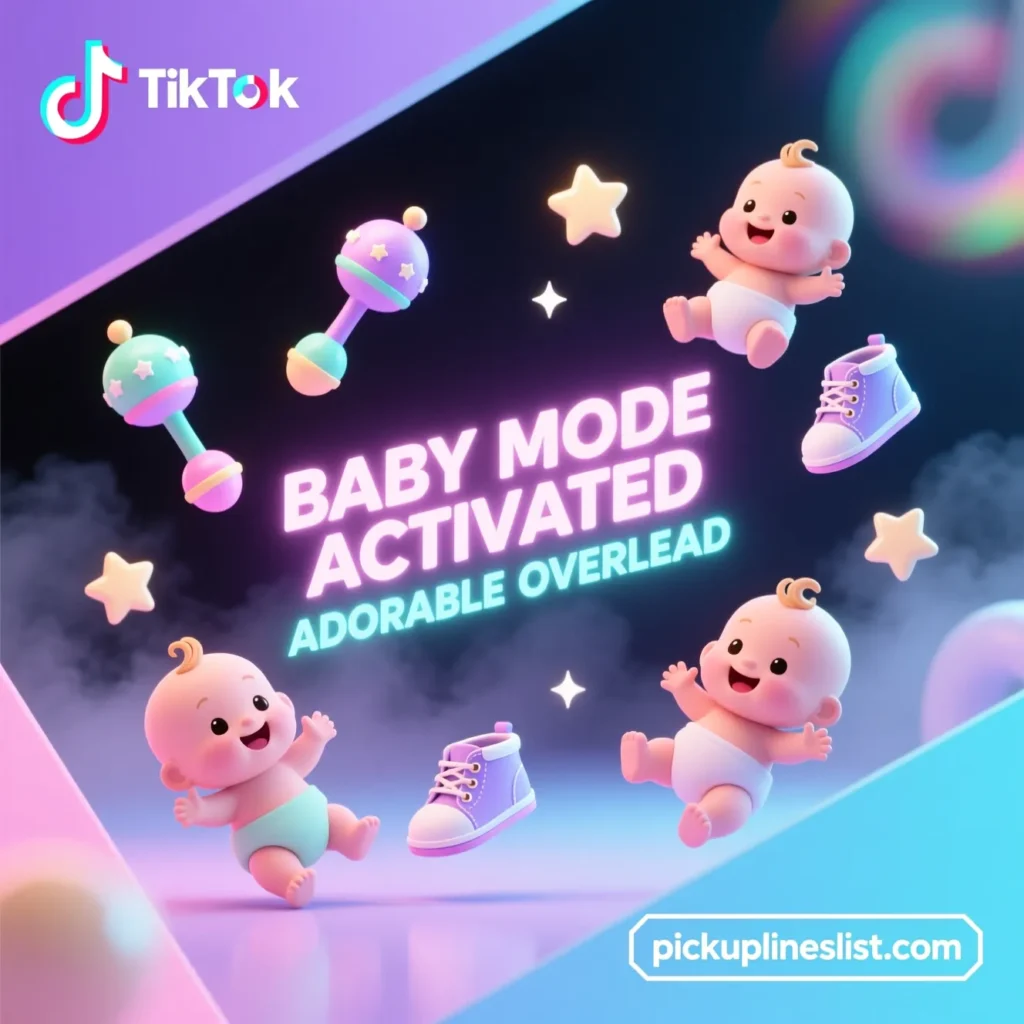 Baby Social Media Caption Rizz Lines