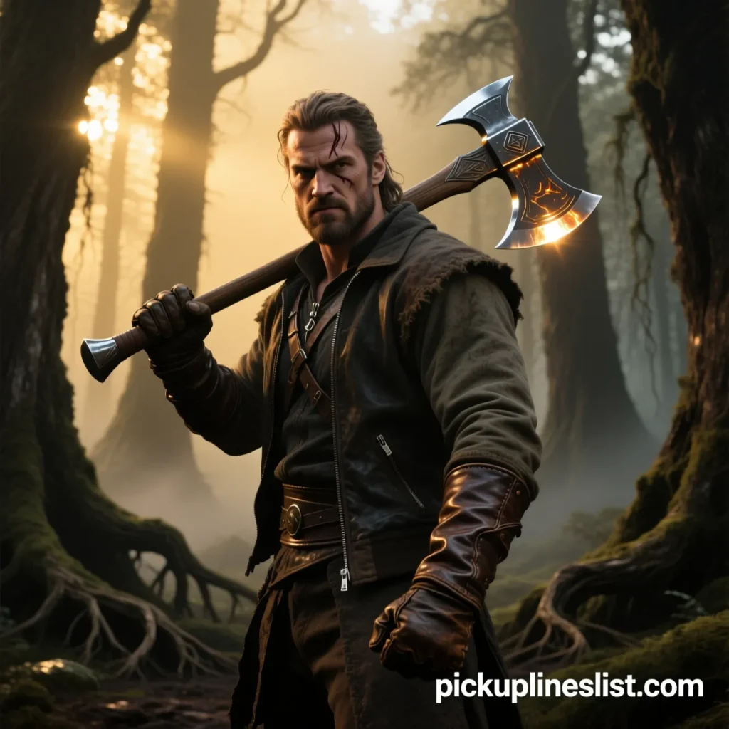 Confident Axe Pick Up Lines