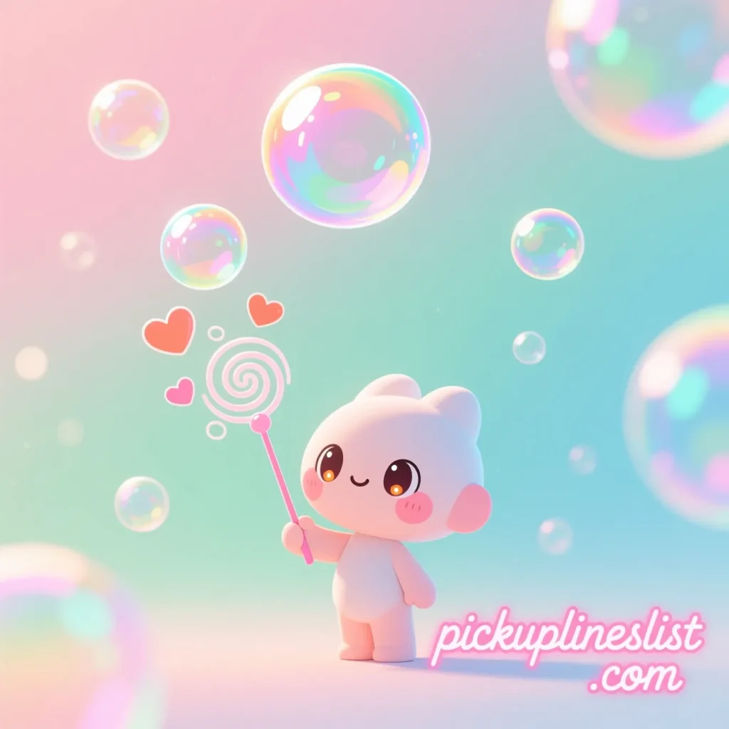 Cute Bubble Pick Up Lines