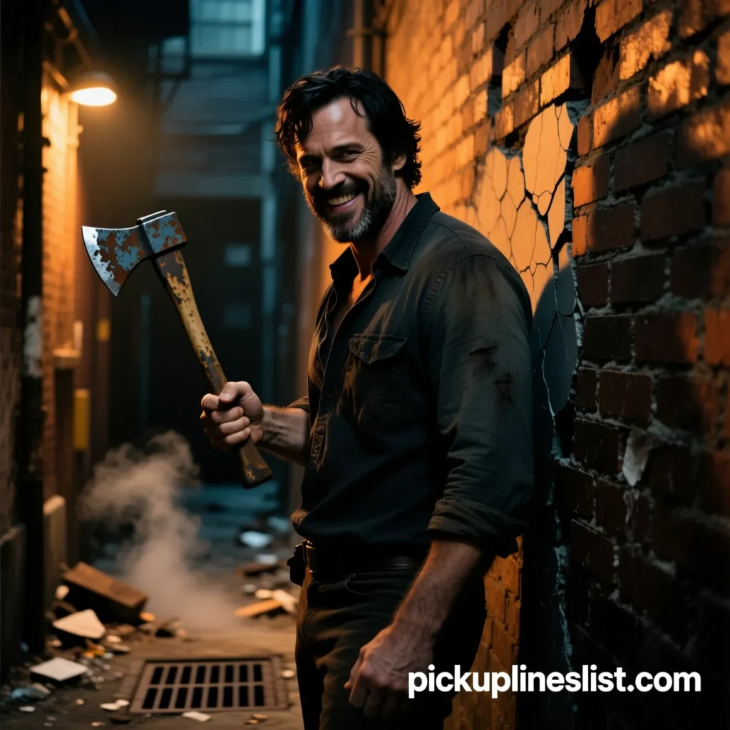 Dirty Axe Pick Up Lines