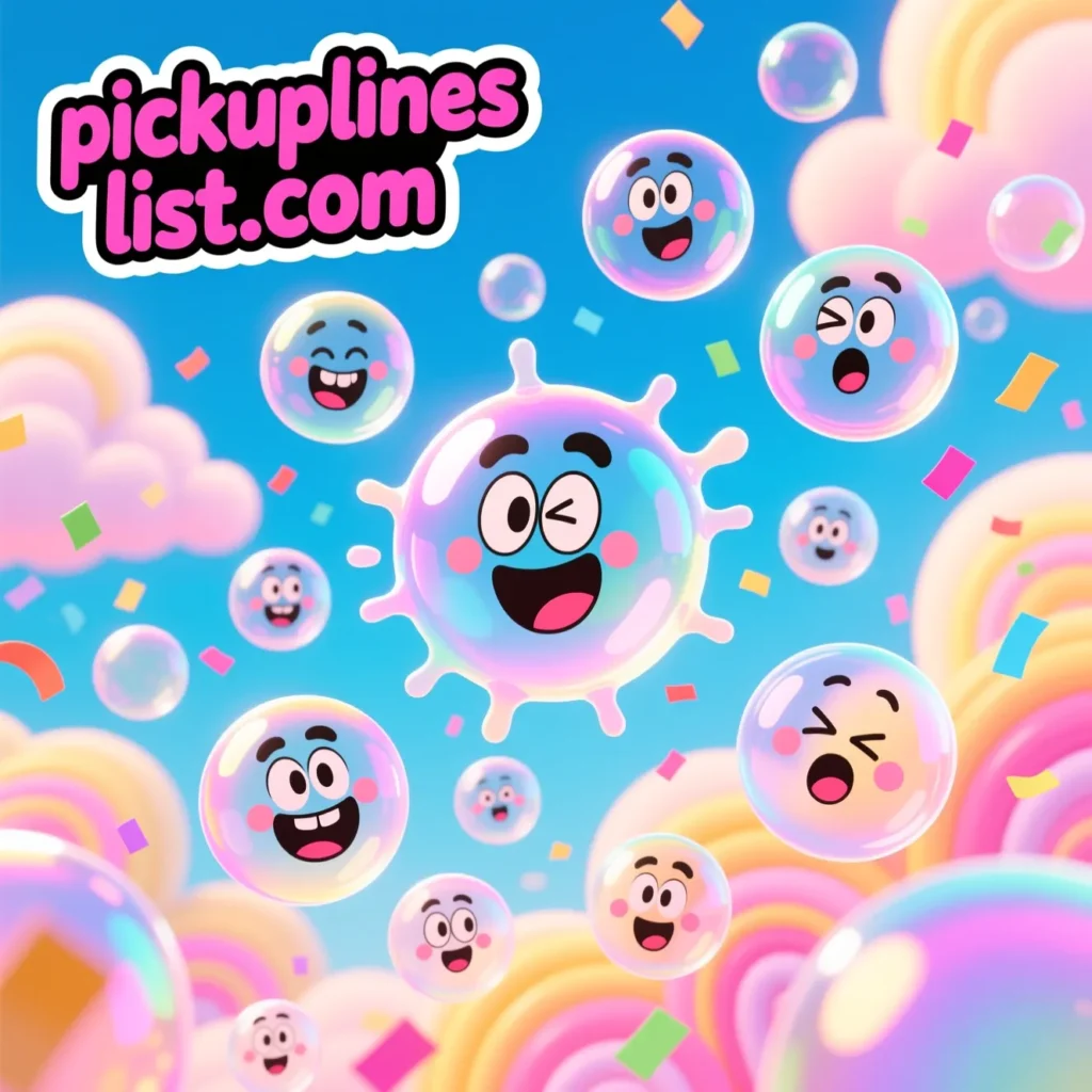 Funny Bubble Pick Up Lines