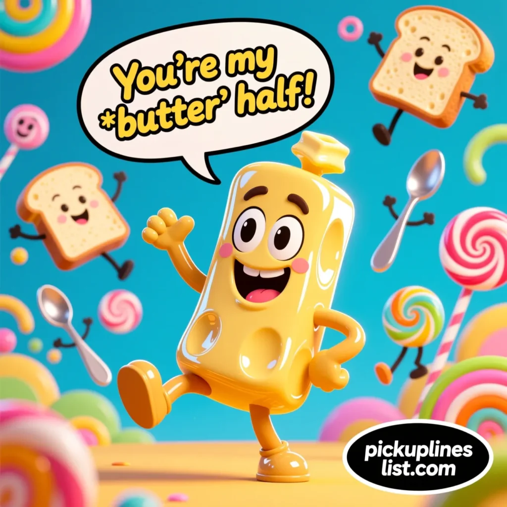 Funny Butter Pick Up Lines