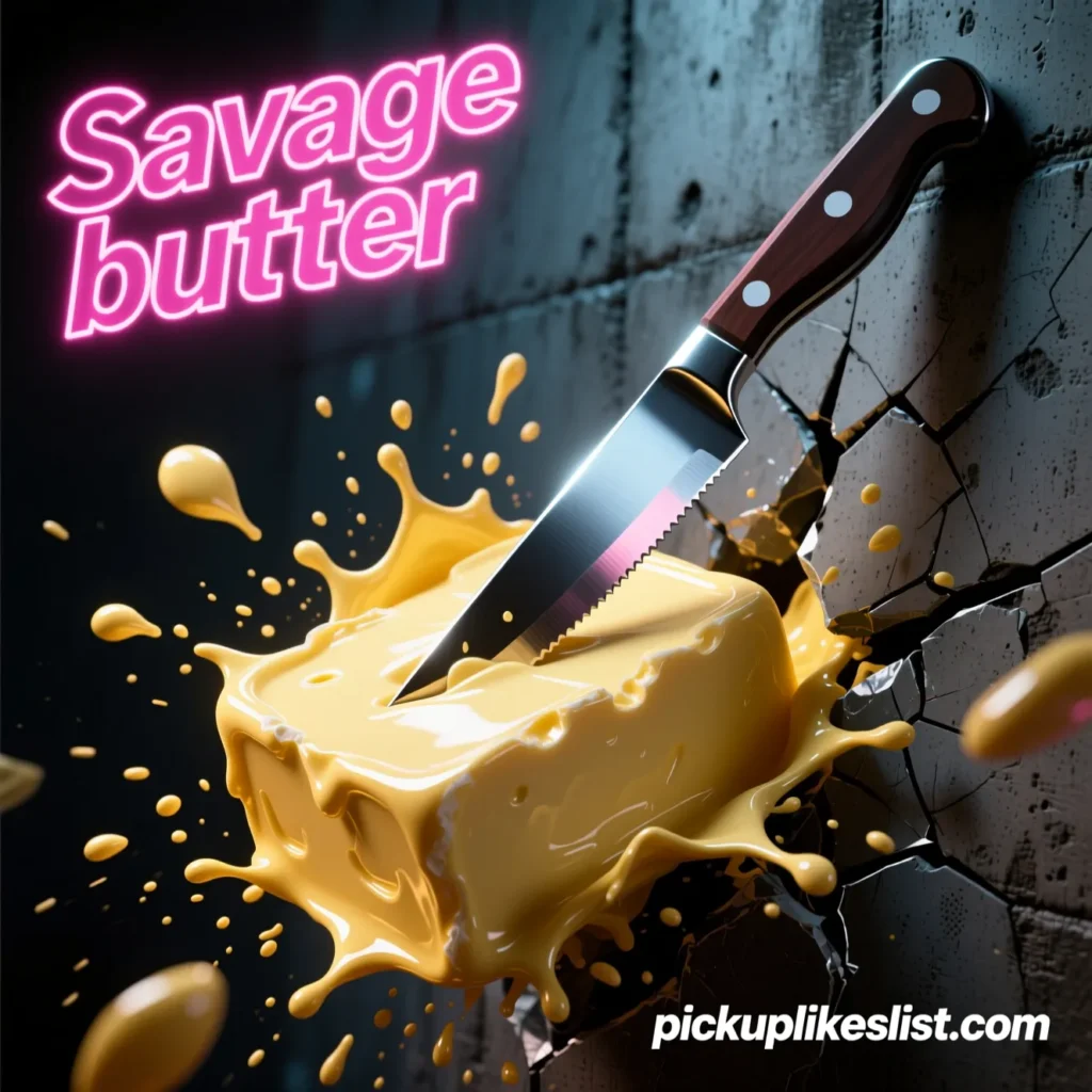 Savage Butter Pick Up Lines