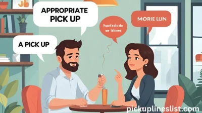 Appropriate Pick Up Lines