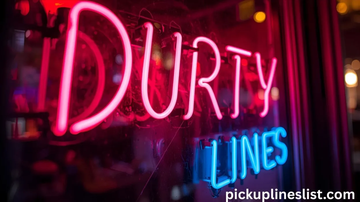 Durty Pick Up Lines
