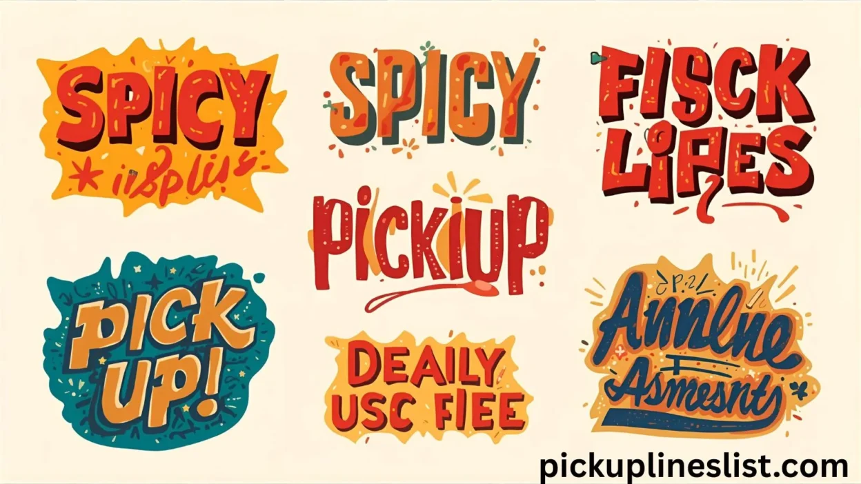 Spicy Pick Up Lines
