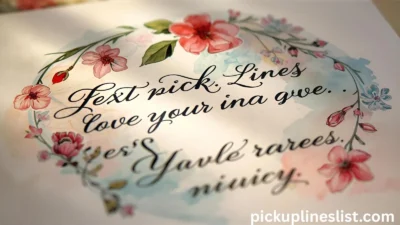 Text Pick Up Lines