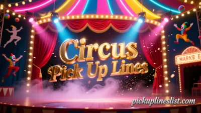 Circus Pick Up Lines