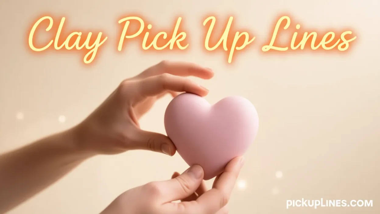 Clay Pick Up Lines