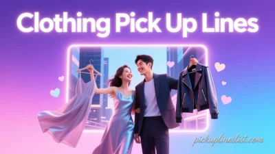 Clothing Pick Up Lines