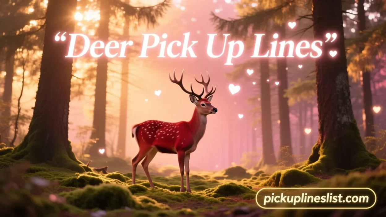 Deer Pick Up Lines